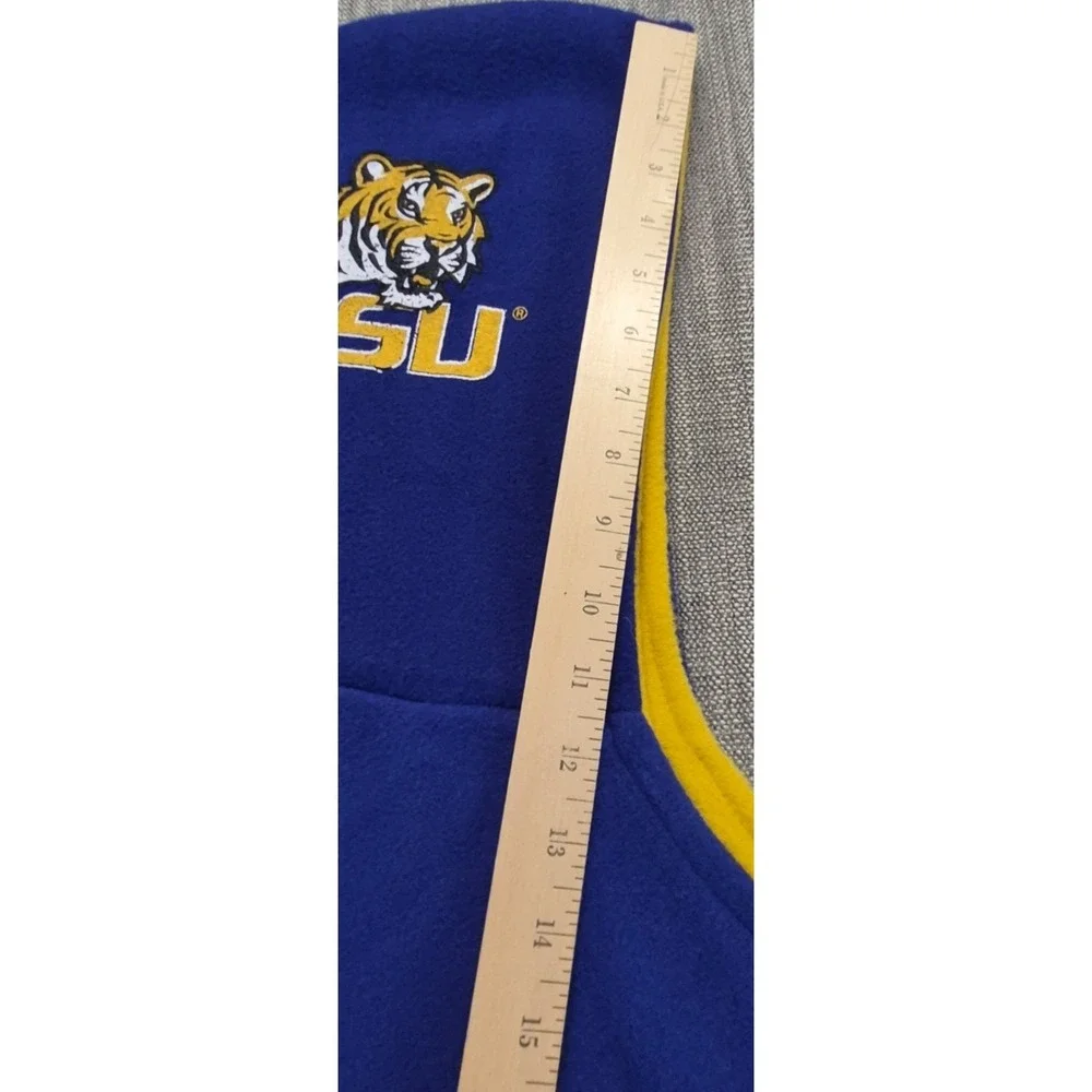 LSU Tigers Hooded Scarf Reversible Purple Gold Little Earth OSFA  Football Sport